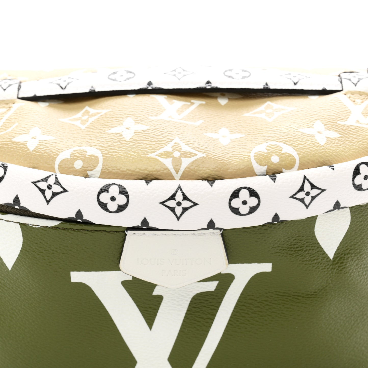 Monogram Giant Bumbag Kaki Beige