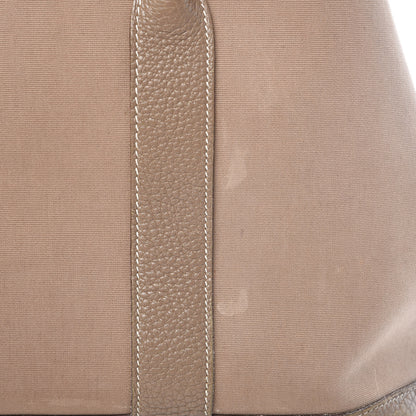 Hermes Toile Buffle Garden Party 36 MM Tote Etoupe 14 of 27