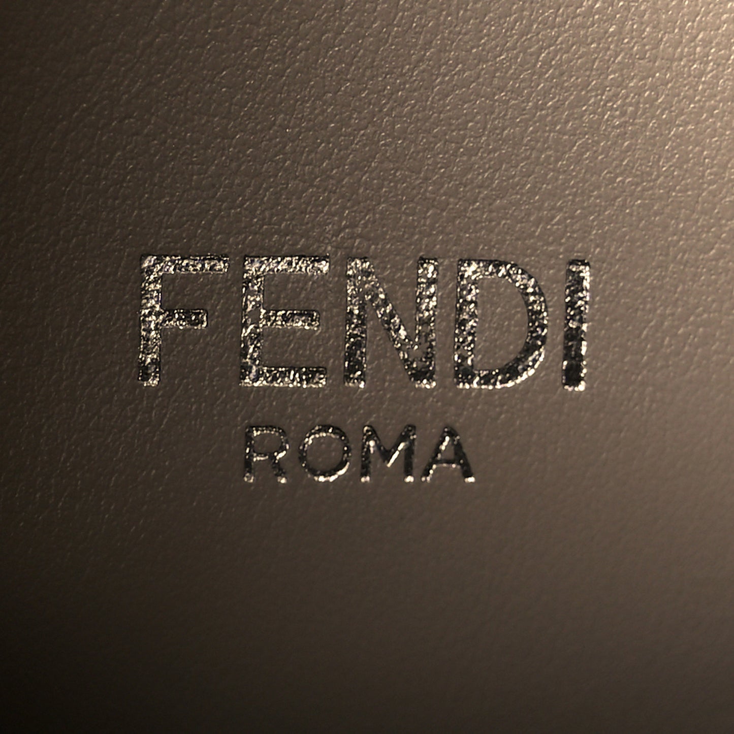 Cuoio Romano Striped Macro FF Bicolor Mini Peekaboo I SEE U Satchel Ghianda