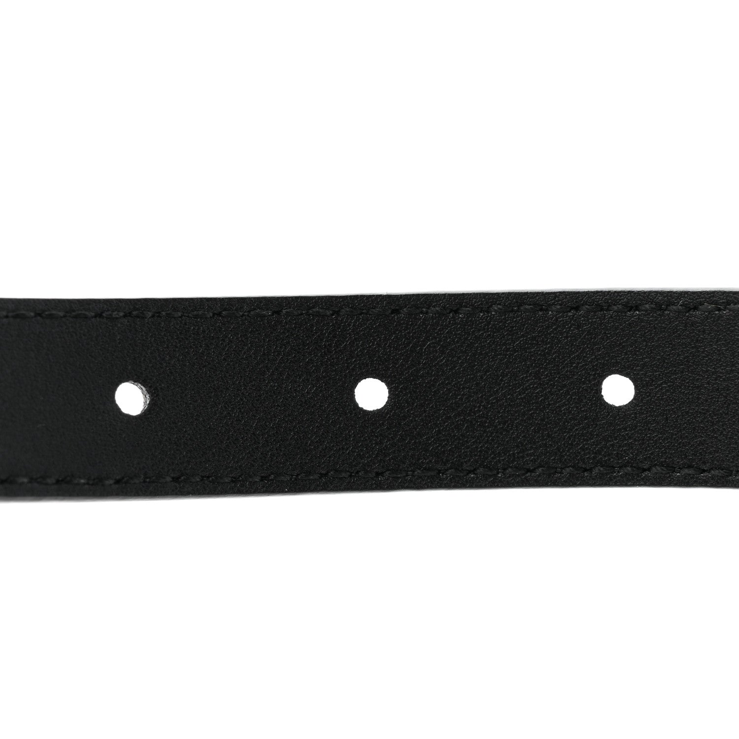 Gucci Calfskin Double G 20mm Belt 90 36 Black 4 of 5