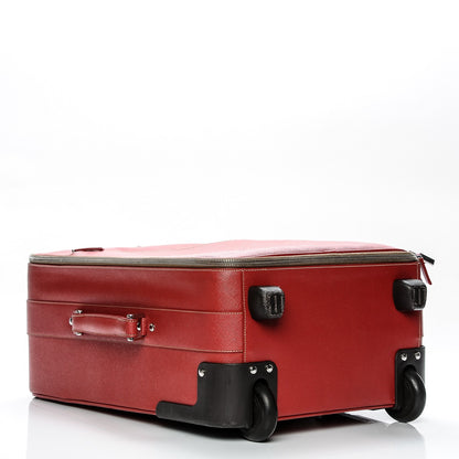 Prada Saffiano Trolley Luggage Fuoco 4 of 10