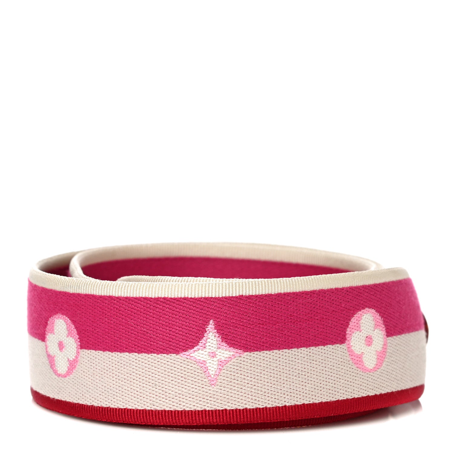 Louis Vuitton Jacquard Speedy Bandouliere 20 Shoulder Strap Fuchsia 3 of 6