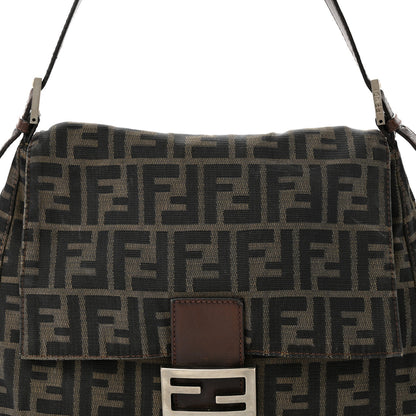 Fendi Zucca Big Forever Mama Baguette Tobacco 7 of 11