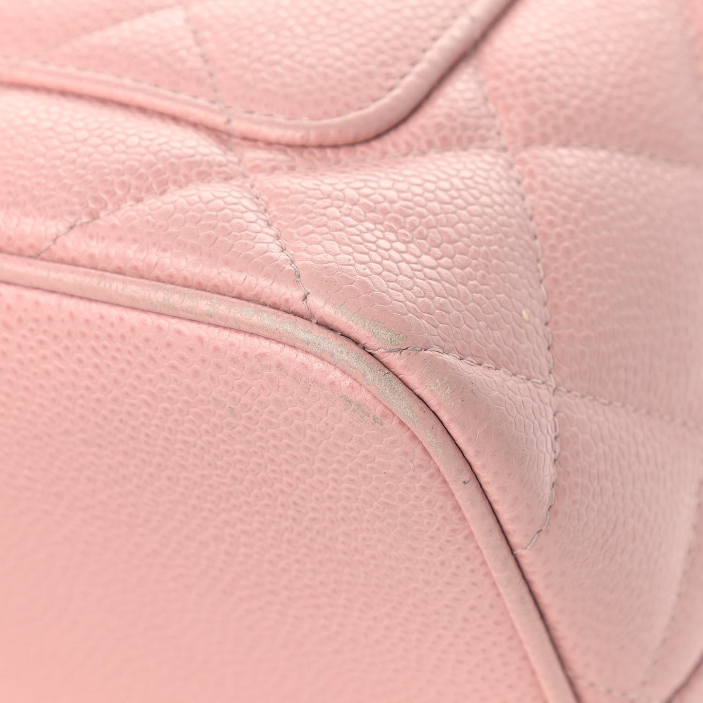 Caviar Medallion CC Tote Light Pink