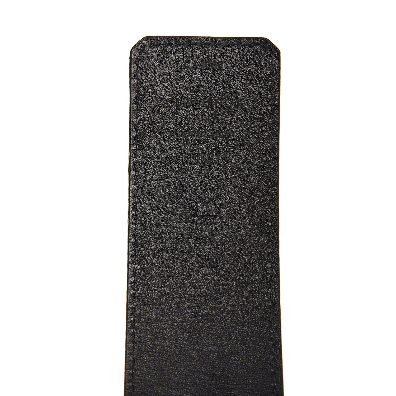 Louis Vuitton Monogram 40mm LV Initiales Reversible Belt 80 32 5 of 5