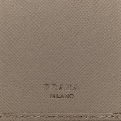 Prada Saffiano Fiocco 6 Key Holder Argilla 6 of 9