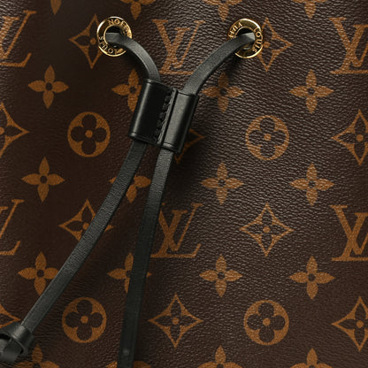 Louis Vuitton Monogram Neonoe MM Black 7 of 9