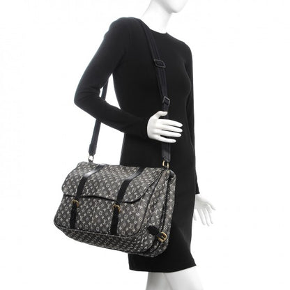 Louis Vuitton Mini Lin Sac a Langer Diaper Bag Black 2 of 13