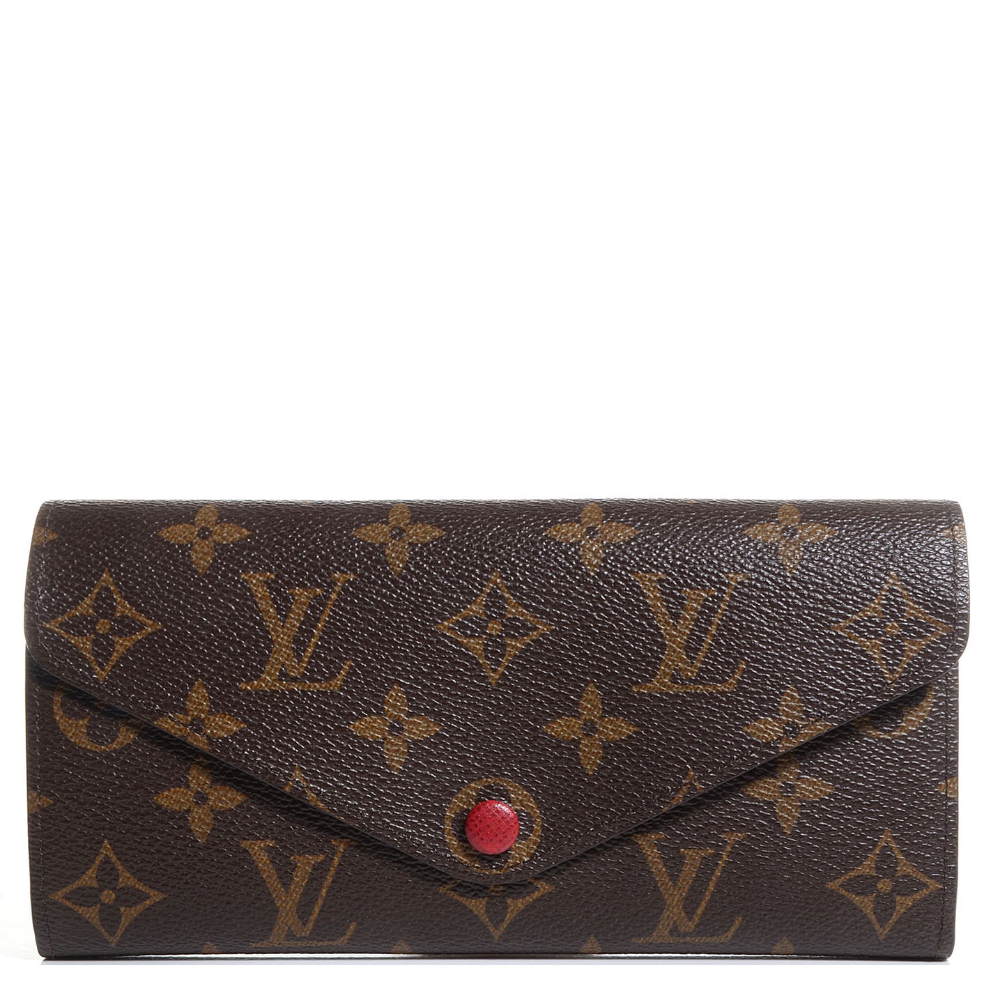 Monogram Josephine Wallet Red
