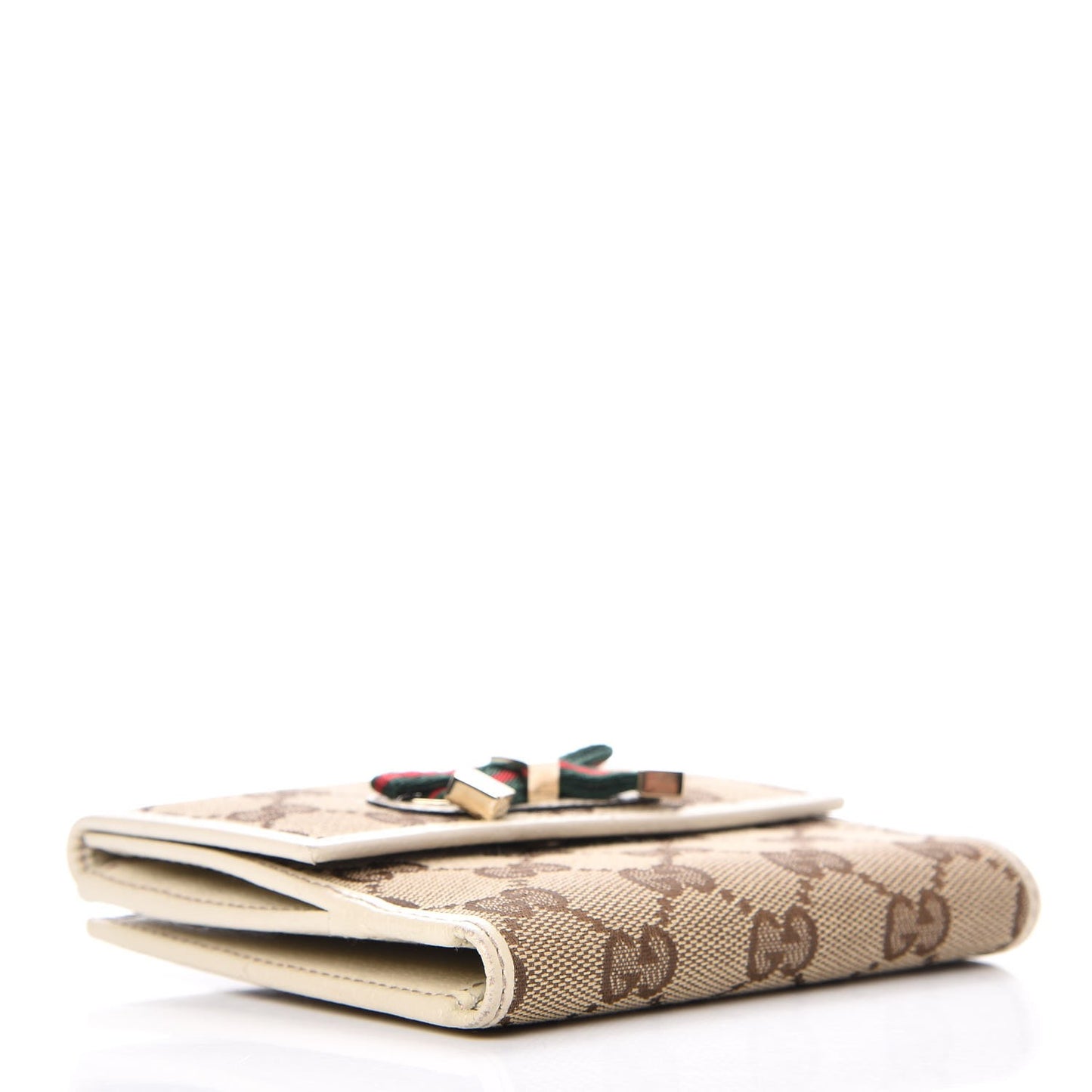 Monogram Princy Compact French Flap Wallet Off White