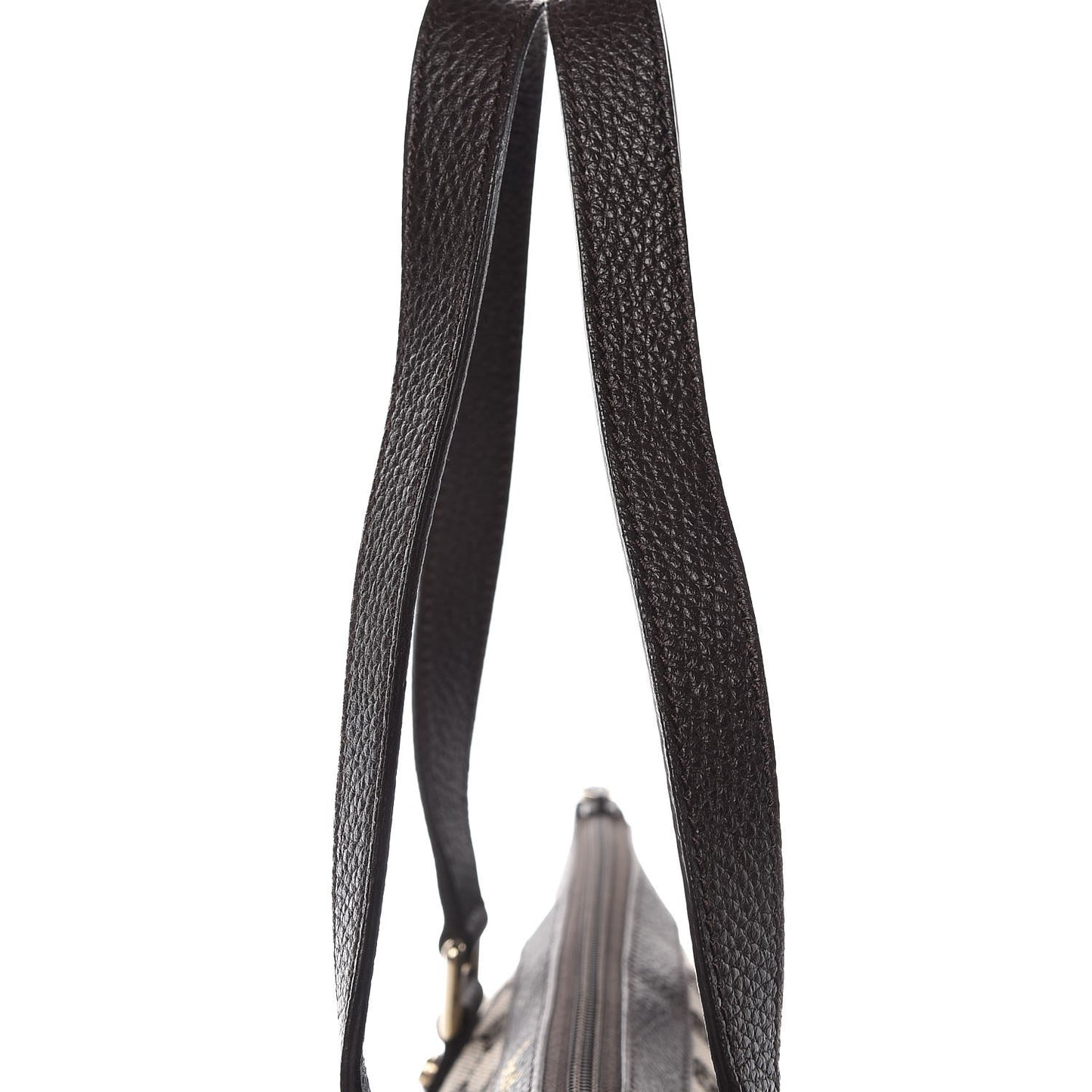Monogram Abbey Medium Tote Dark Brown