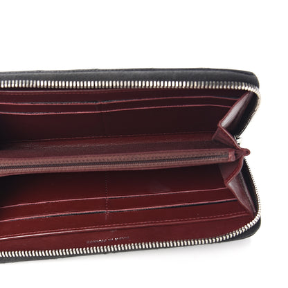 Chanel Caviar Quilted Large Gusset Zip Around Wallet Black 4 of 8