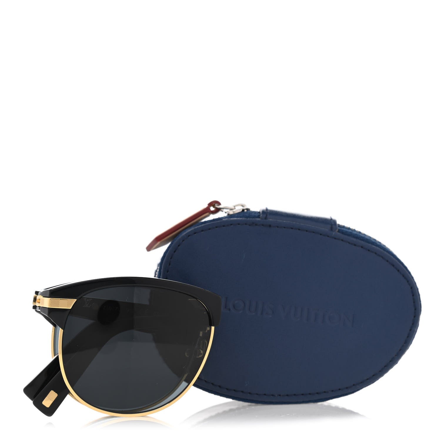 Louis Vuitton Acetate Metal In The Pocket Sunglasses Z1017U Black Gold 8 of 8