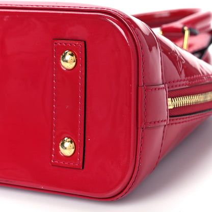 Louis Vuitton Vernis Alma BB Rose Indien 7 of 9