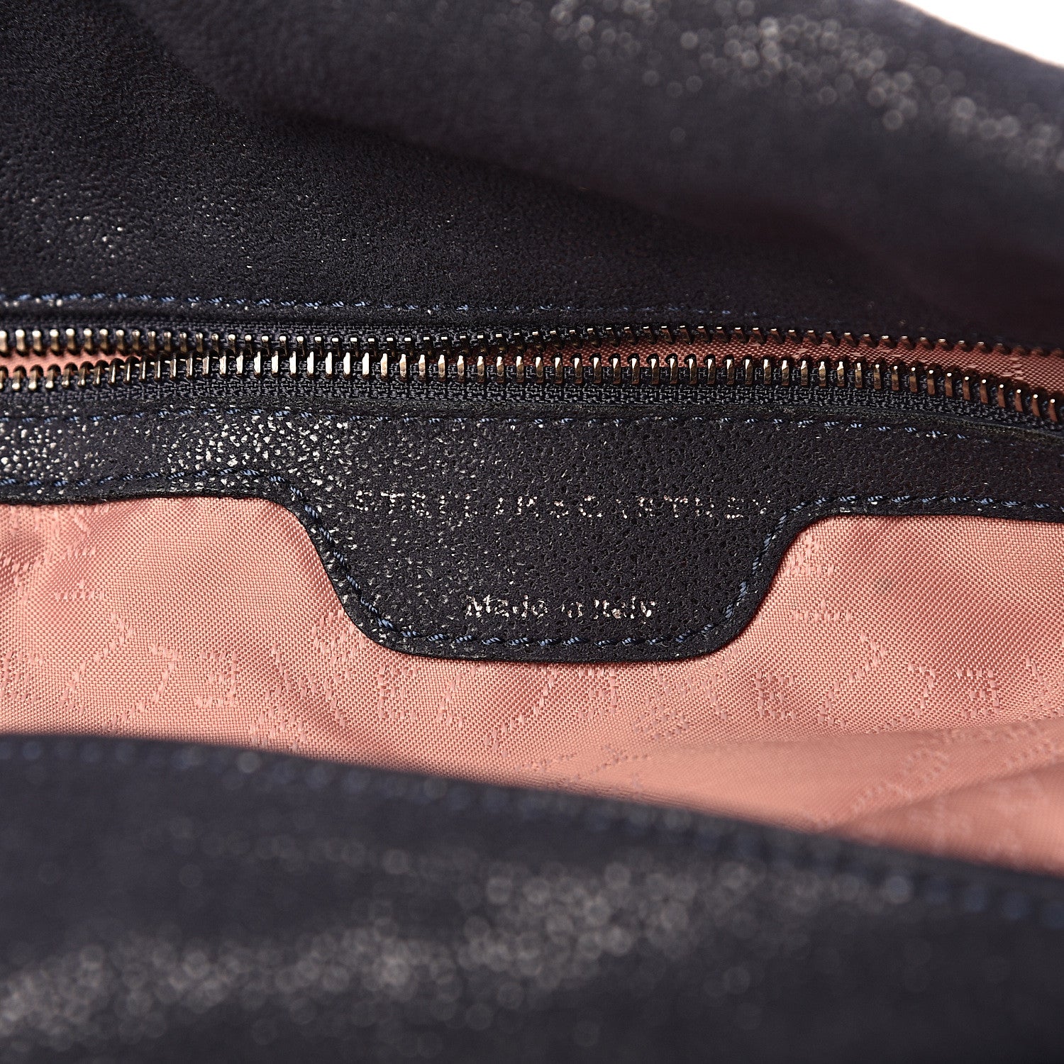Stella McCartney Shaggy Deer Falabella Messenger Navy 6 of 9