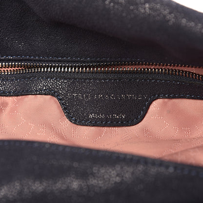 Stella McCartney Shaggy Deer Falabella Messenger Navy 6 of 9