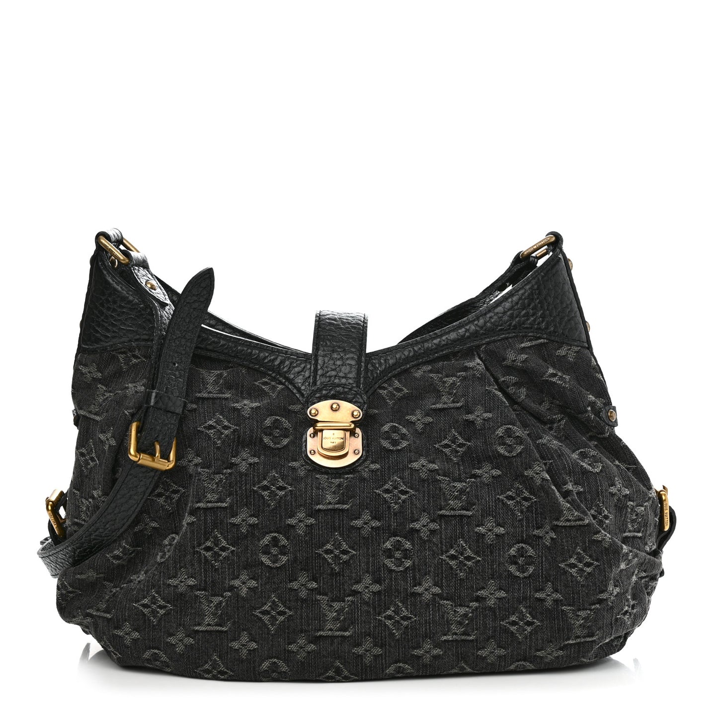 LOUIS VUITTON Denim Mahina XS Black