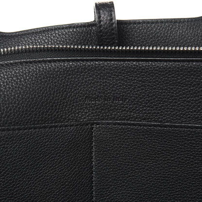 Celine Baby Grained Calfskin Medium Tri-Fold Bag Black 7 of 9