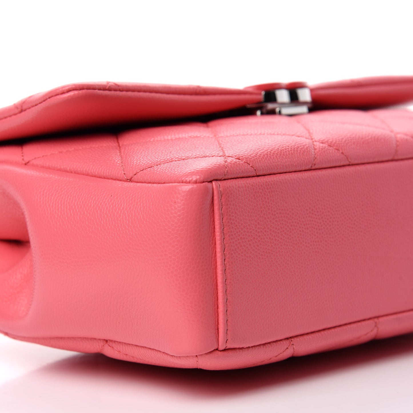 Caviar Quilted My Everything Flap Pink