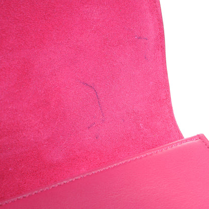 Saint Laurent Leather Classic Y Chyc Clutch Fuchsia 6 of 9
