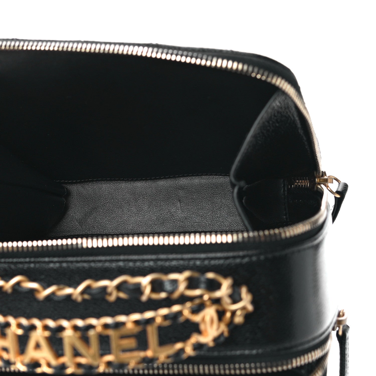 Chanel Caviar Quilted Small Pick Me Up Vanity Case Black 8 of 11