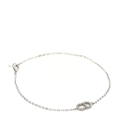 Christian Dior Crystal CD Bracelet Silver 1 of 6