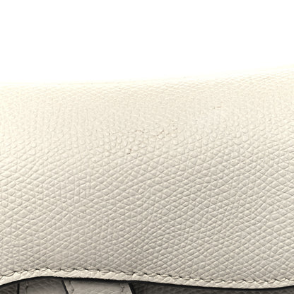 Christian Dior Grained Calfskin Mini Saddle Bag White 11 of 11