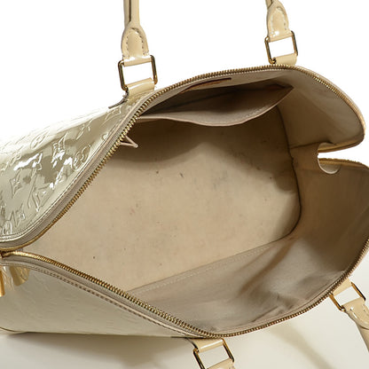Louis Vuitton Vernis Alma GM Blanc Corail 13 of 16