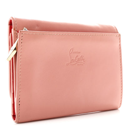 Christian Louboutin Calfskin Spiked Macaron Mini Spiked Wallet Ronsard 3 of 7