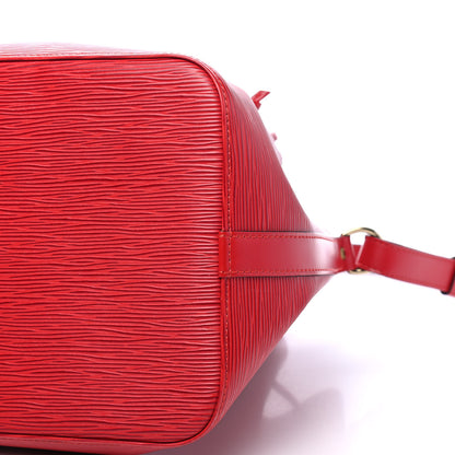 Louis Vuitton Epi Petit Noe Castillan Red 15 of 19