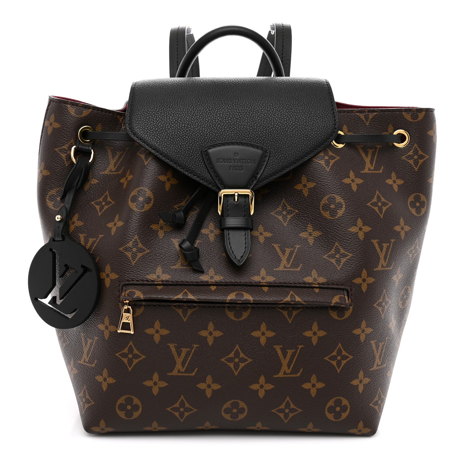 Louis Vuitton Monogram Montsouris PM Black 1 of 10