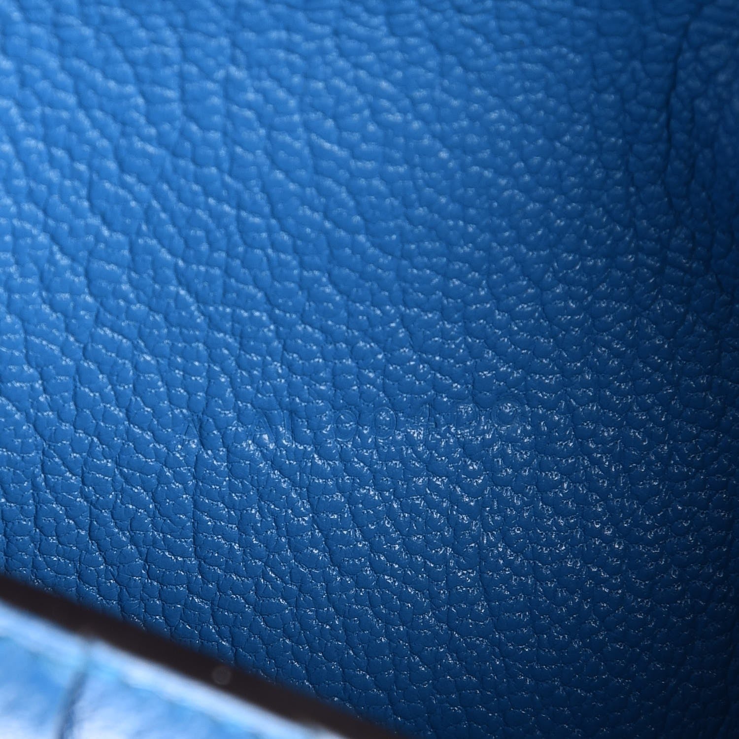 Hermes Chevre Mysore Medium Kelly Wallet Bleu Zanzibar 8 of 9