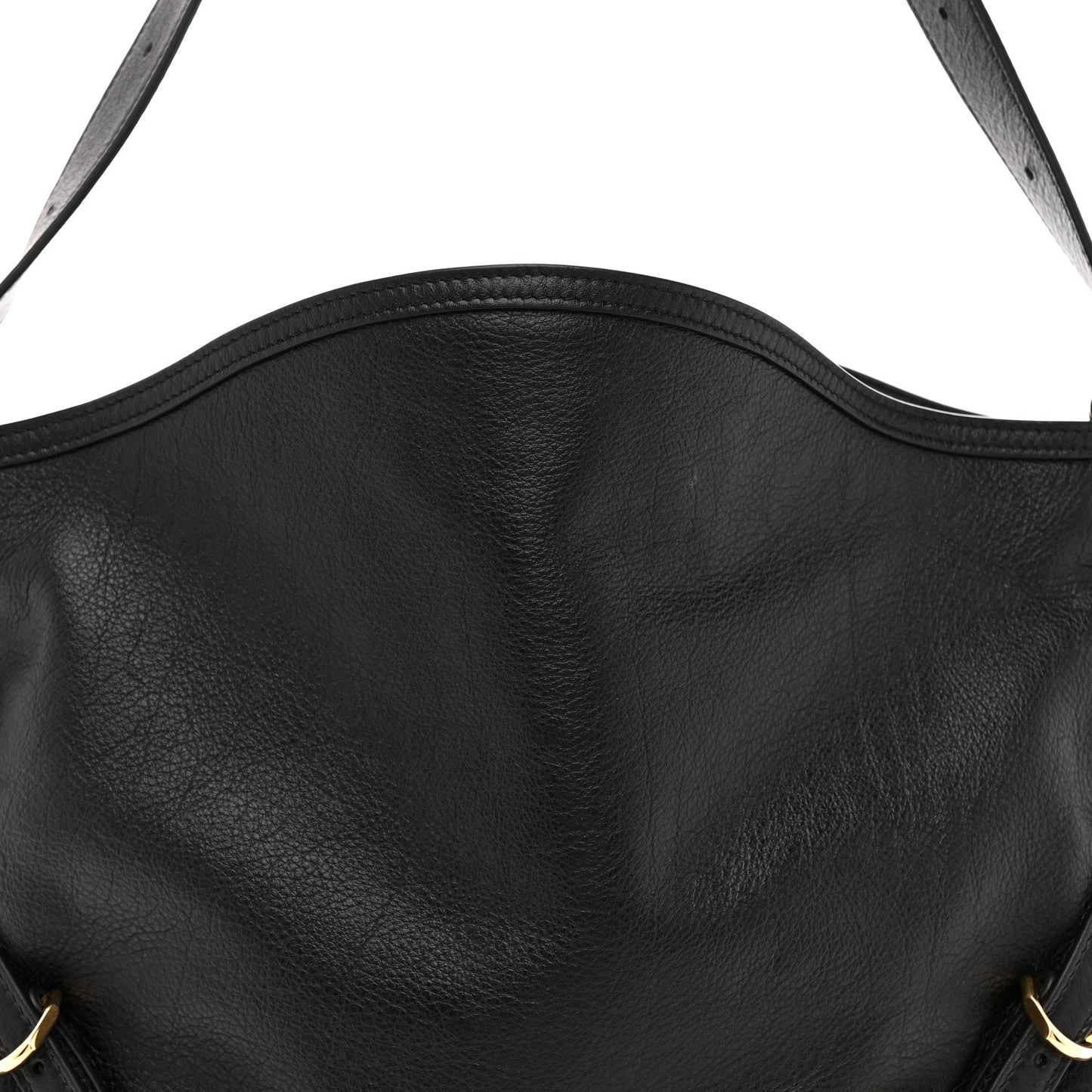 Calfskin Medium Voyou Bag Black