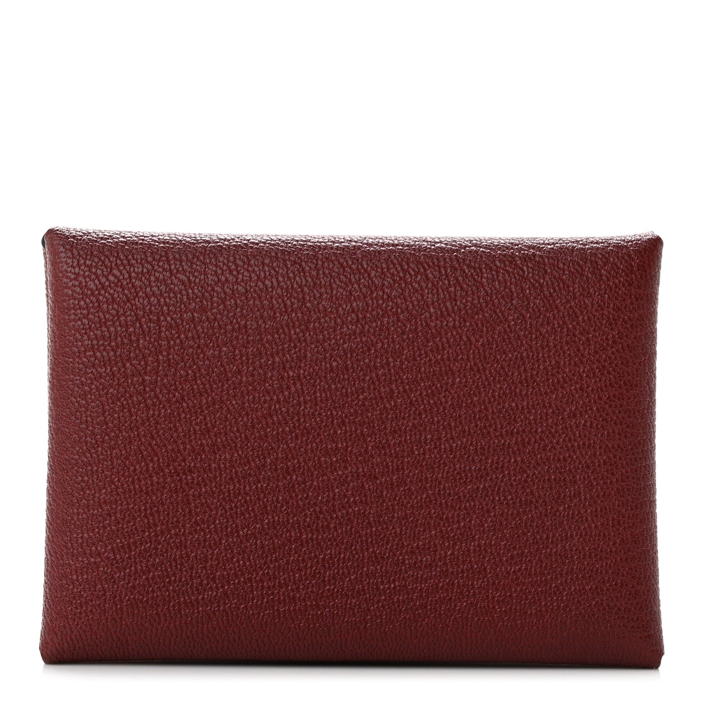 Chevre Mysore Calvi Duo Card Case Rouge H