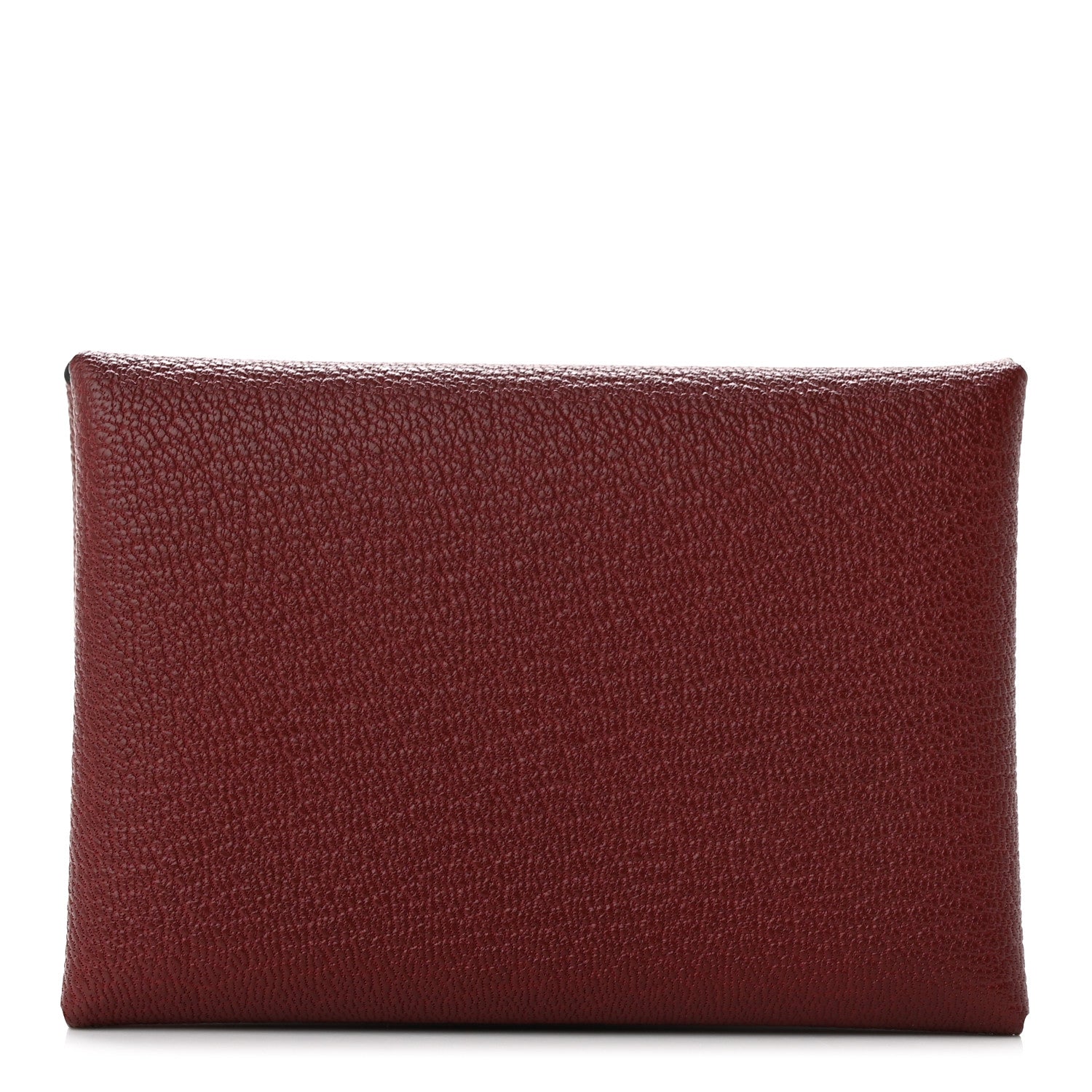 Hermes Chevre Mysore Calvi Duo Card Case Rouge H 1 of 9