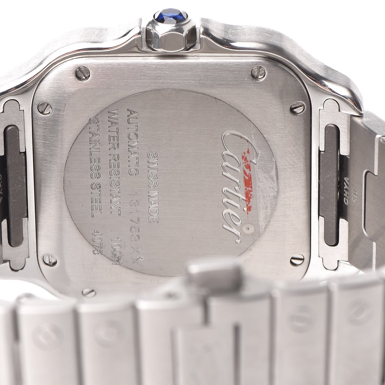 Cartier Stainless Steel 35mm Santos de Cartier Automatic Watch 5 of 9