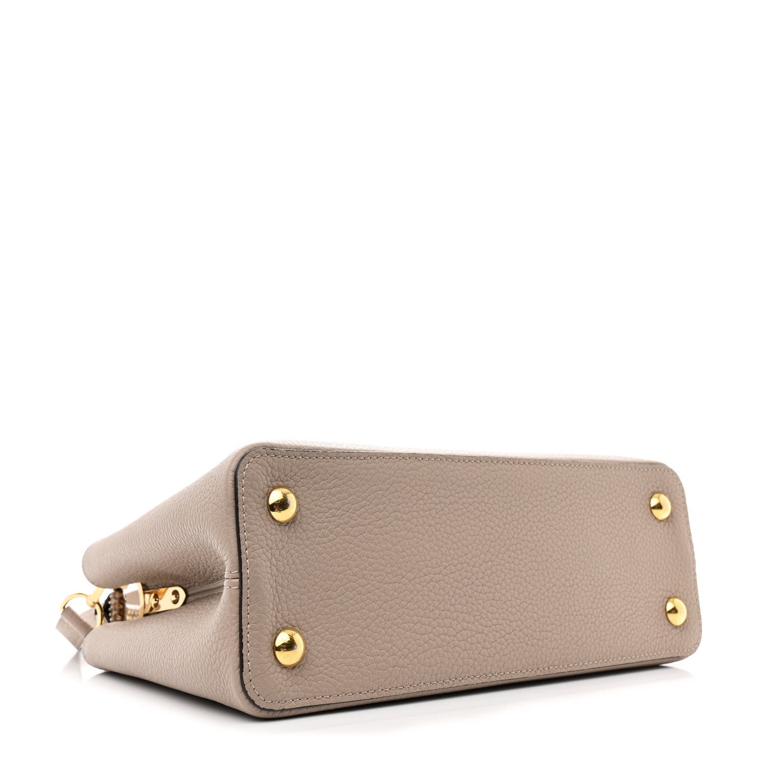 Louis Vuitton Taurillon Python Capucines MM Galet 4 of 10