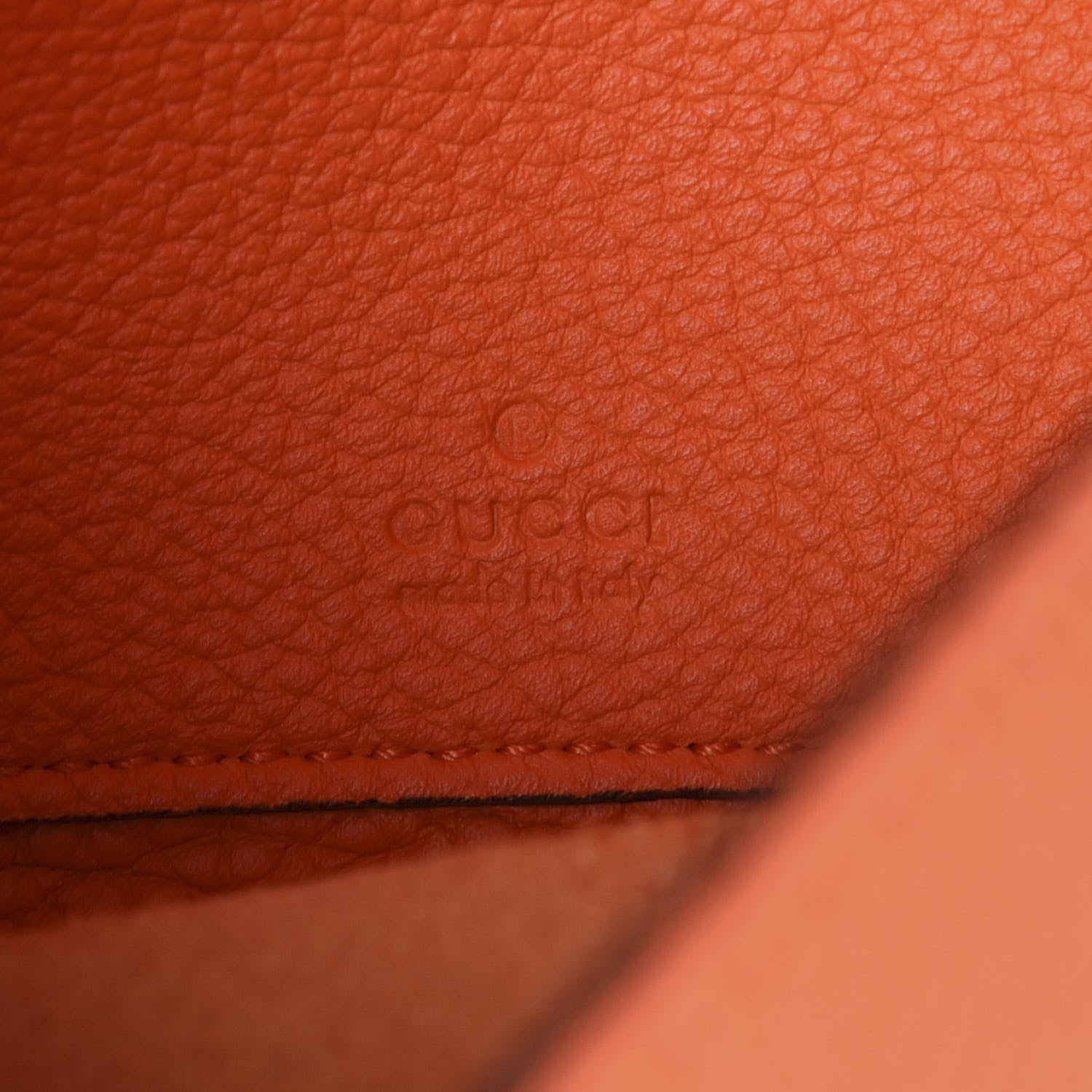 Gucci Grand Prix Calfskin Jackie Convertible Shoulder Bag Orange 6 of 10