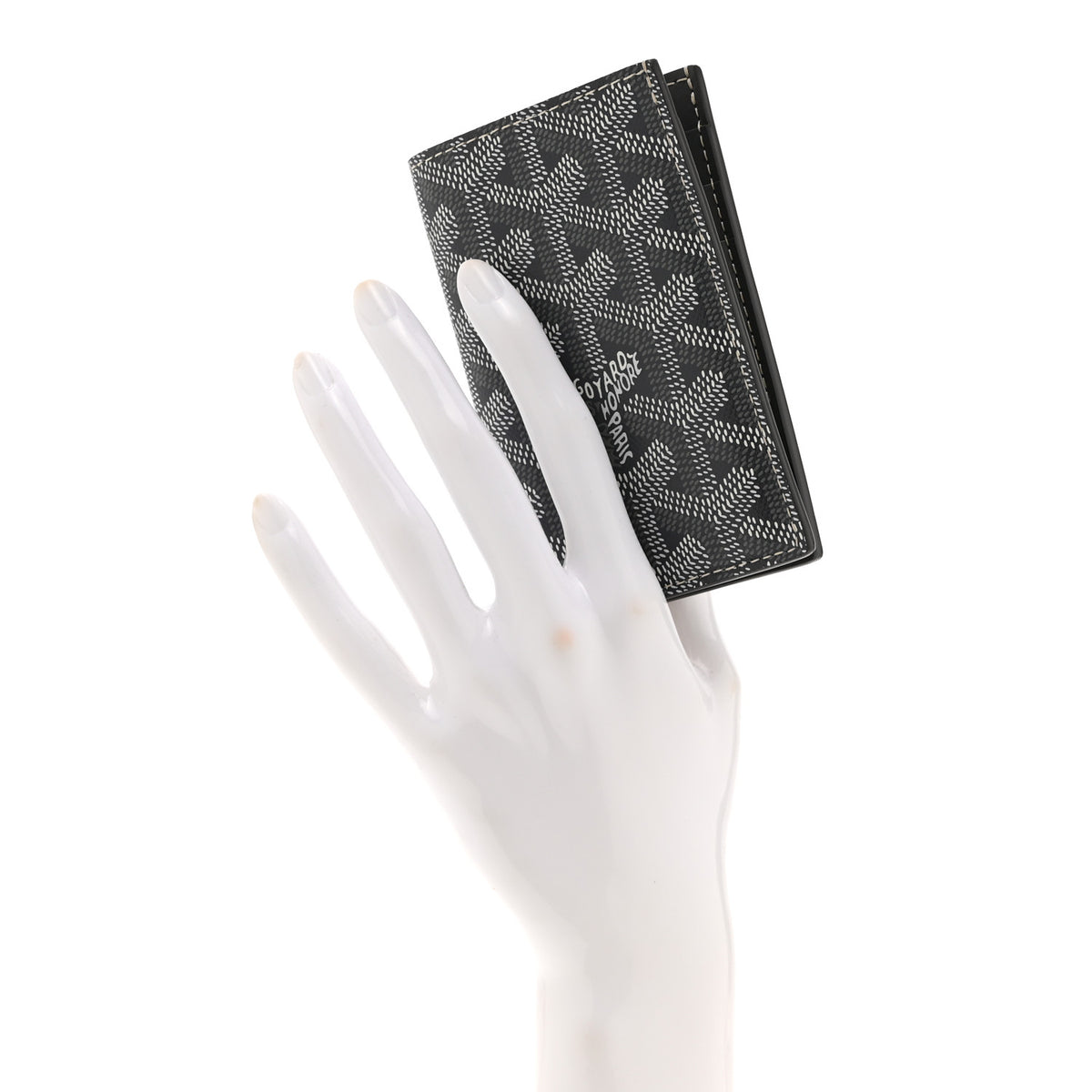Goyardine Saint Pierre Card Holder Grey