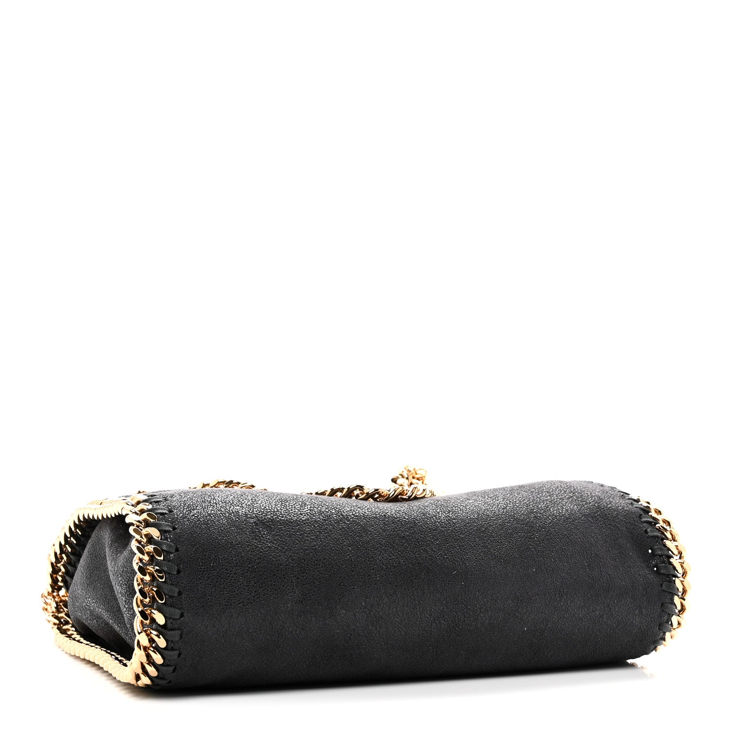 Stella McCartney Shaggy Deer Mini Falabella Fold Over Tote Slate 4 of 9