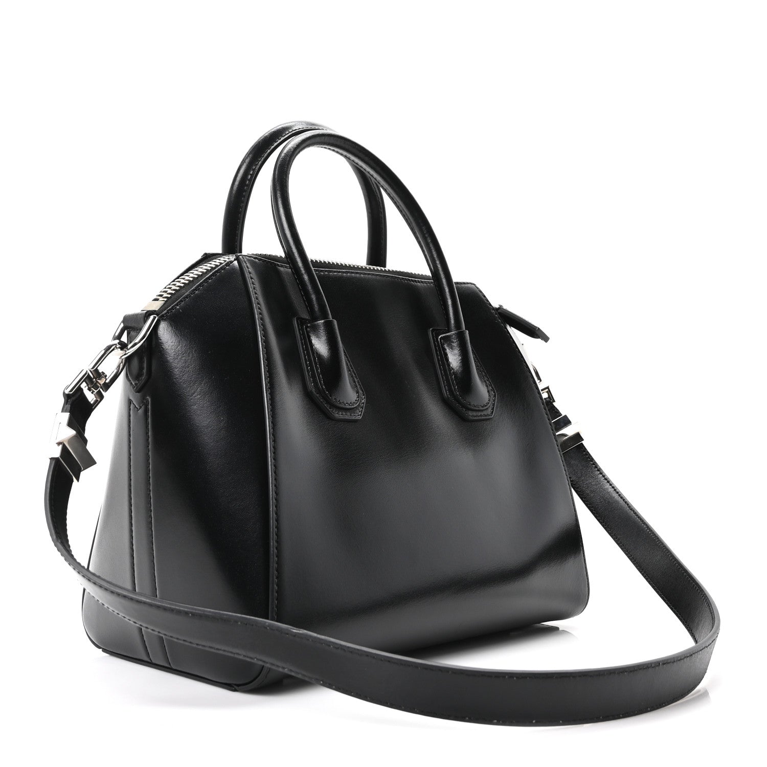Givenchy Shiny Lord Calfskin Small Antigona Black 3 of 10
