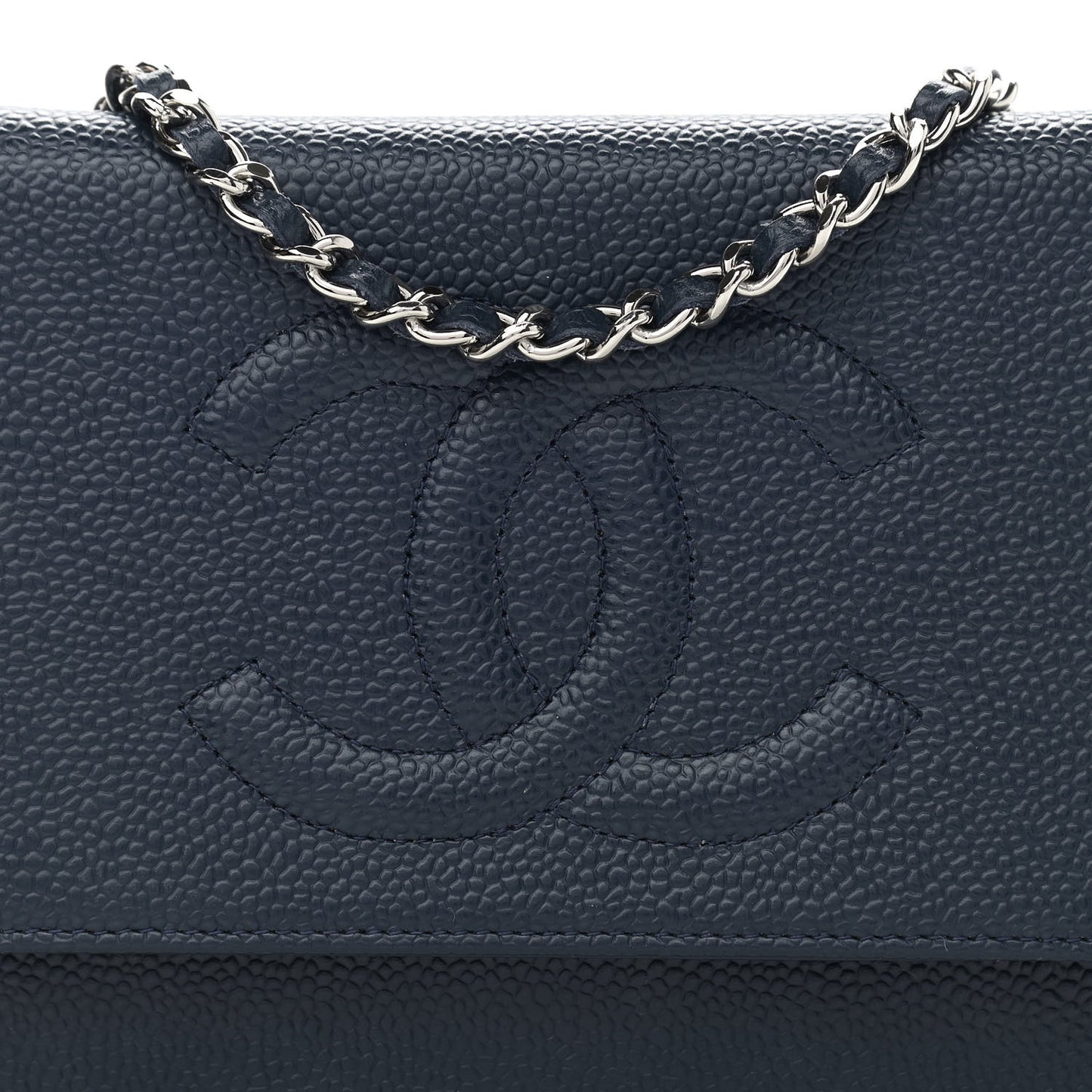 Caviar Timeless CC Wallet On Chain WOC Dark Blue