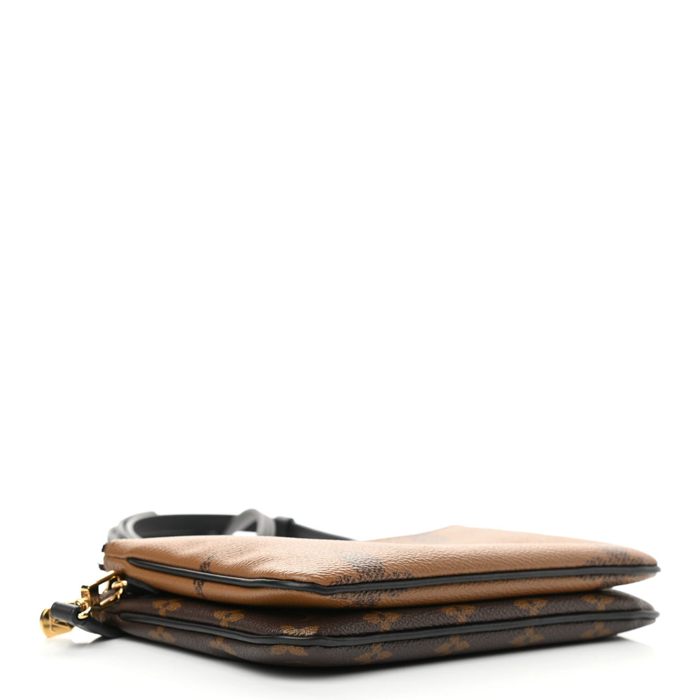 Reverse Monogram Giant Double Zip Pochette