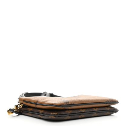 Louis Vuitton Reverse Monogram Giant Double Zip Pochette 4 of 10