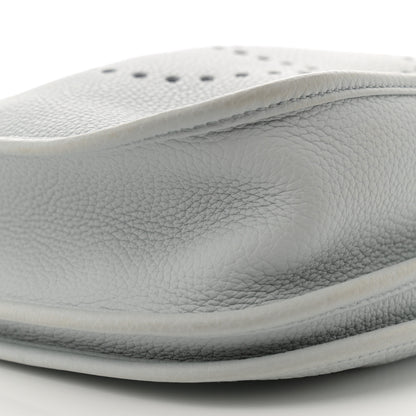 Hermes Taurillon Clemence Evelyne III PM Bleu Pale 9 of 13