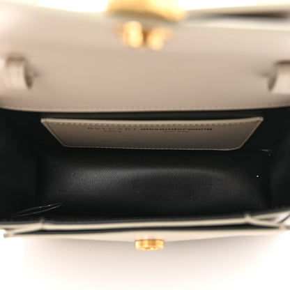 Bulgari x ALEXANDER WANG Calfskin Serpenti Top Handle Belt Bag Grey 5 of 10