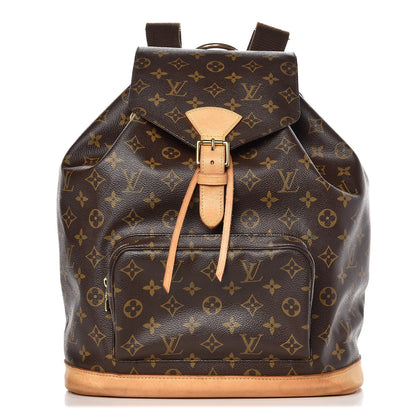 Louis Vuitton Monogram Montsouris GM Backpack 1 of 12
