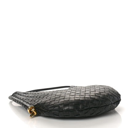 Bottega Veneta Nappa Intrecciato Medium Solstice Hobo Black 5 of 13