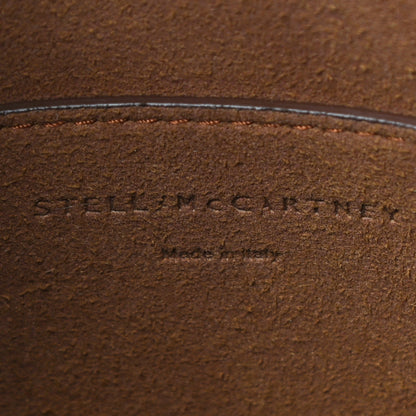 Stella McCartney Eco Alter Nappa Perforated Logo Crossbody Brown 6 of 11