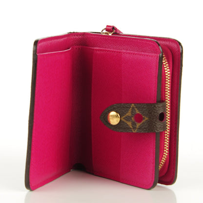 Louis Vuitton Monogram Perforated Compact Zipped Wallet Fuchsia 7 of 8